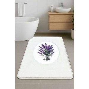 Covoras de baie, L'essentiel Maison, Lavmore, 60x100 cm, Ecru imagine