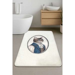 Covoras de baie, L'essentiel Maison, Modcat, 60x100 cm, Ecru imagine