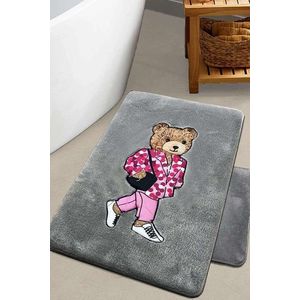Set covorase de baie, L'essentiel Maison, Boss Bear, Fumuriu imagine