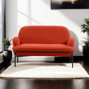 Canapea 2 locuri, Atelier del Sofa, 531ALN1305, Caramiziu imagine