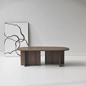 Masuta de cafea, Hanah Home, Missisipi, 120x38x60 cm, Maro imagine