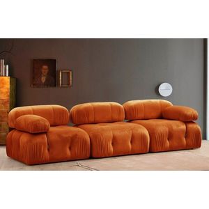 Canapea 3 locuri, Atelier del Sofa, 560ARE2103, Portocaliu imagine