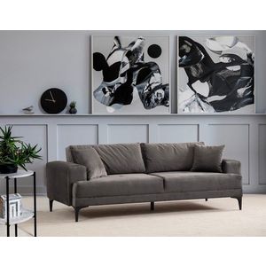 Canapea 3 locuri, Atelier del Sofa, 560ARE2175, Antracit imagine