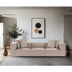 Canapea 3 locuri, Atelier del Sofa, 560ARE2195, Bej nisip imagine