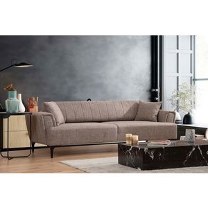 Canapea extensibila 3 locuri, Atelier del Sofa, 560ARE2242, Maro deschis imagine