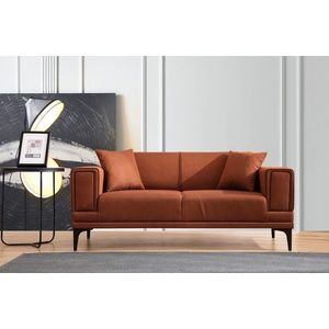 Canapea 2 locuri, Atelier del Sofa, 560ARE2259, Caramiziu imagine