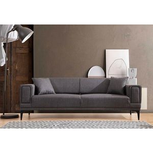 Canapea extensibila 3 locuri, Atelier del Sofa, 560ARE2260, Gri inchis imagine