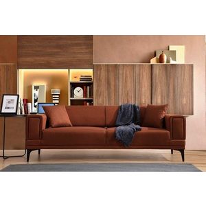 Canapea extensibila 3 locuri, Atelier del Sofa, 560ARE2263, Caramiziu imagine