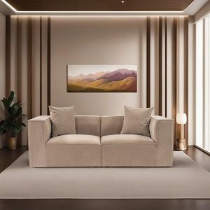 Canapea 2 locuri, Atelier del Sofa, 560ARE2311, Cappuccino imagine