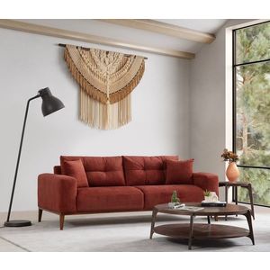 Canapea extensibila 3 locuri, Atelier del Sofa, 560ARE2365, Caramiziu imagine