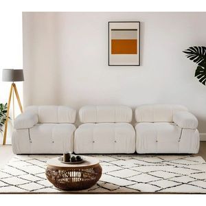 Canapea 3 locuri, Atelier del Sofa, 560ARE2481, Alb imagine