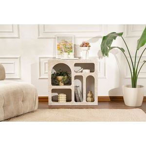 Consola, Nordure, Lessa, 80x74x37 cm, Travertin / Gresie imagine