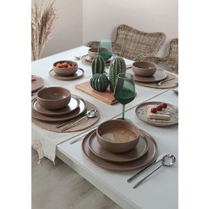 Serviciu de masa, Hermia, 275KRM1864, Antibacterian, Grej imagine