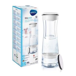 Carafa filtranta Brita, Fill&Serve, plastic, 1.3 L, alb imagine