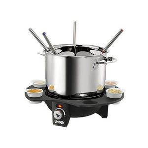 Set fondue electric cu 2 boluri, Unold, 1.5 L, 1000 W imagine