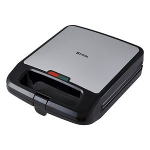 Sandwich maker 2 in 1, Zokura, grill / vafe, 4 felii, 1400 W imagine