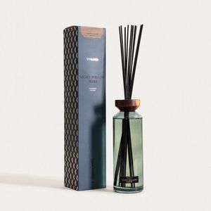 Difuzor de parfum cu betisoare Woody Blend, Homla, 500 ml, sticla, albastru imagine