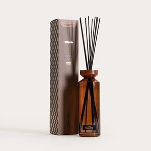 Difuzor de parfum cu betisoare Woody Blend, Homla, 500 ml, sticla, maro imagine