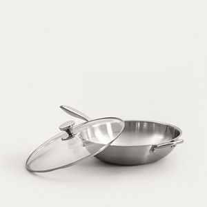 Tigaie Wok Arden, Homla, 34 cm, inox, argintiu imagine