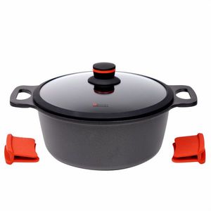 Cratita aluminiu, 24cm/3, 6L, "Noble" - Zokura imagine