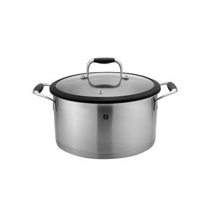 Cratita inox, cu capac, 22cm/4, 1L - Zokura imagine