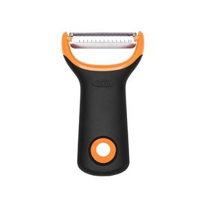 Decojitor Julienne, inox, Portocaliu - OXO imagine