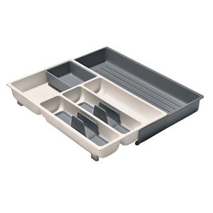 Organizator extensibil pentru sertar, plastic, 25-45, 9 cm - OXO imagine