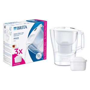 Starter pack BRITA Aluna 2, 4 L (white) + 3 filtre Maxtra PRO imagine