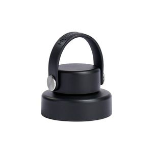 Capac cu gura pentru sticla termos, plastic, "Wide", Black - Hydro Flask imagine
