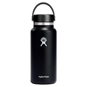Sticla termos, inox, 950ml, "Wide Mouth", Black - Hydro Flask imagine