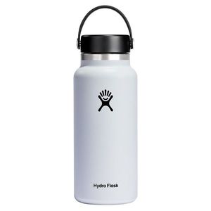 Sticla termos, inox, 950ml, "Wide Mouth", White - Hydro Flask imagine