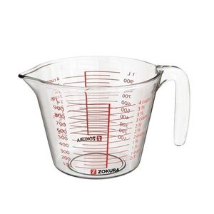 Cana masurare, sticla, 1000ml - Zokura imagine