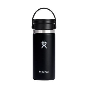Termos, inox, 470ml, "Wide Sip", Black - Hydro Flask imagine