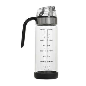 Sticla dispenser cu capac automat, sticla borosilicata, 450ml - Zokura imagine