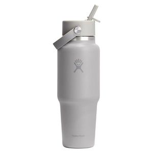 Sticla termos, inox, 950ml, "Wide Straw", Birch - Hydro Flask imagine