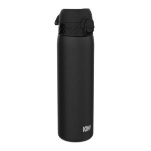 Sticla apa Slim, inox, 500ml, Black - Ion8 imagine