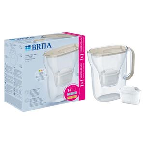 Cana filtranta BRITA Style Essential 2, 4 L + 2 filtre Maxtra Pro (Sand) imagine