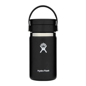 Termos inox, 355ml, "Wide Sip", Black - Hydro Flask imagine