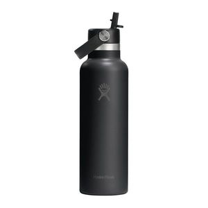 Sticla termos, inox, 620ml, "Standard Straw", Black - Hydro Flask imagine