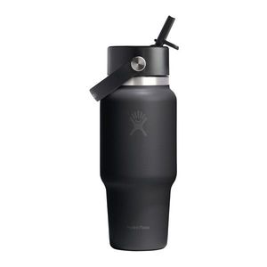 Sticla termos, inox, 710ml, "Wide Straw", Black - Hydro Flask imagine