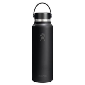 Sticla termos, inox, 1, 18L, "Wide Mouth", Black - Hydro Flask imagine