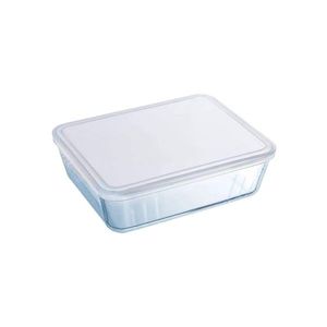 Caserola dreptunghiulara, din sticla termorezistenta, cu capac, 4L, "Cook&Freeze" - Pyrex imagine
