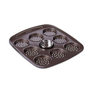 Tava mini-pizza, otel carbon, 30x28cm, "Asimetria" - Pyrex imagine