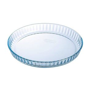 Tava tarta din sticla termorezistenta, 28cm - Pyrex imagine