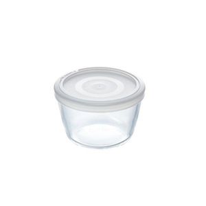 Bol cu capac, din sticla termorezistenta, 12cm/600ml, "Cook&Freeze" - Pyrex imagine