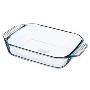 Vas dreptunghiular, din sticla termorezistenta, 2L, "Let's Share" - Pyrex imagine