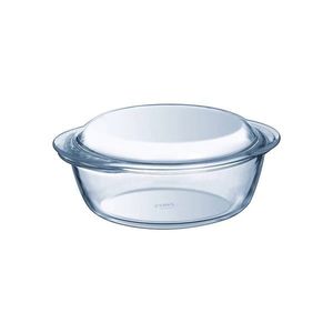 Vas rotund, din sticla termorezistenta, 1, 6L + 0, 5L, "4 in 1" - Pyrex imagine