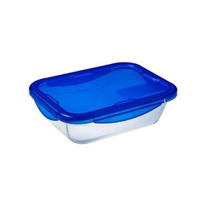 Caserola dreptunghiulara, cu capac etans, sticla termorezistenta, 20x15cm/0, 8L, "Cook&Go" - Pyrex imagine