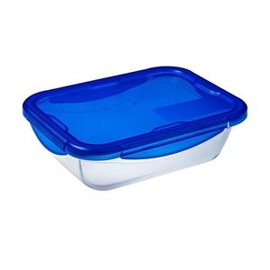 Caserola dreptunghiulara, cu capac etans, sticla termorezistenta, 25x19cm/1, 9L, "Cook&Go" - Pyrex imagine