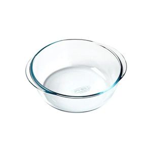 Vas rotund pentru airfryer 7L, sticla termorezistenta, 23cm/2, 3L - Pyrex imagine